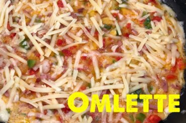 Italian Omelette with Jamaican twist (Cooking with Bling)