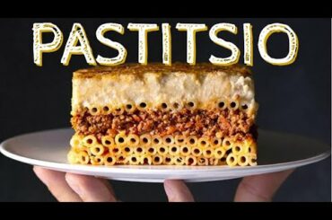 Pastitsio Greek Dish - Italian Recipe Louis DeFeo