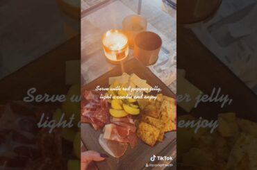 Easy Cheese and Antipasto board for entertaining! (Includes wine-infused cheese)