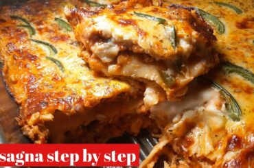 LASAGNA RECIPE STEP BY STEP. Best LASAGNA recipe. easy chicken LASAGNA with tips and tricks.