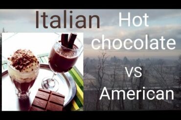 #recipe  #easy Italian VS American hot chocolate |  marvel sadia imran