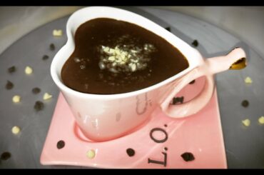 Italian Hot Chocolate | Winter Special Yummy Recipe | Thick Hot Chocolate ~ Cook with Mini ideas