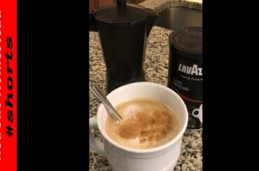 Italian Coffee with a Bialetti Moka Coffee Pot | #shorts