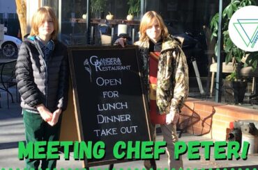 Meeting the Amazing Chef Peter of Gander and Ryegrass!