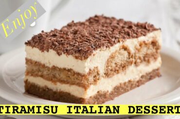 TIRAMISU/LADYFINGERS TIRAMISU/ITALIAN DESSERT