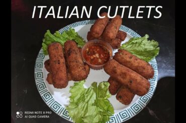 Italian Cutlets With Salsa Sauce Recipe | Italian Food Recipe