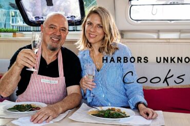 Catamaran Boat Life - Cooking Spiny Lobster Pasta + Sole Al Piatto | Harbors Unknown Ep. 15