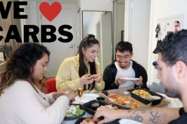 ITALIAN FOOD MUKBANG: PASTA! PIZZA! BREAD! OH MY