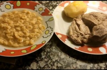 HOW TO MAKE |BRODO CON MINESTRA |ITALIAN FOOD. PASTINA IN BRODO.