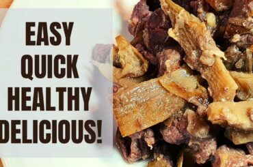 Italian Artichokes Beef "Straccetti" Recipe - Easy, Quick & Healthy!