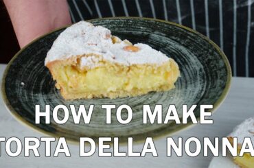 Italian Grandmother's Pie or Torta della Nonna Recipe