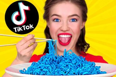 ABBIAMO TESTATO ALCUNI TRUCCHI TIKTOK PER VEDERE SE FUNZIONANO || I Migliori Trucchi su 123 GO! FOOD