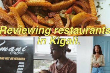 Reviewing Restaurants In Kigali | Episode 1 : Imani Coffee