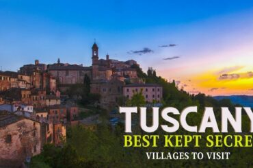 Best kept secret villages in TUSCANY VLOG. Less known Tuscan places like Montalcino to visit in 2021