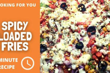 Spicy Loaded Fries | 1 Minute Food Hacks Episode# 1
