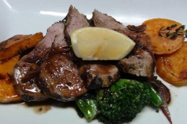 Pork loin Italian style