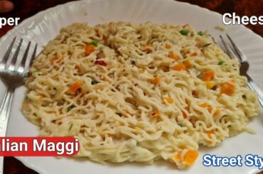 Italian Maggi Recipe | How To Make Italian Maggi | Cheese Italian  Maggi |