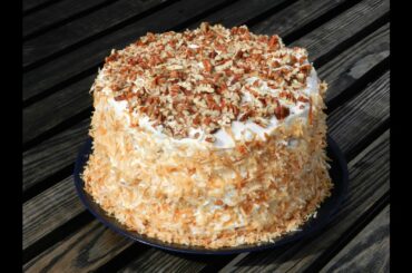 3 layer Italian Cream Cake, the easy way How to recipe video