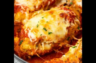 Chicken Parm and Delicious!! #italian #chicken #chickenparm