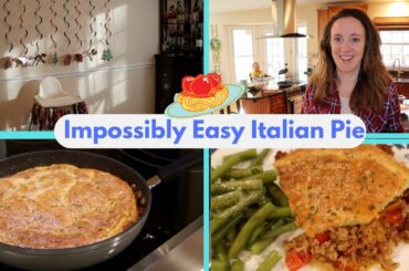 #096 | Impossibly Easy Italian Sausage Pie & Party Decorating