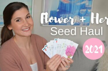 Flower Garden Seed Haul