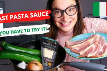 Italian food- QUICK & TASTY Italian Pasta Dish