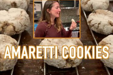 TASTY AMARETTI COOKIES /Baking /Almond /Recipe / Dairy Free/ Gluten Free /Italian Macaroon
