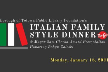 Italian Family Style Dinner 2021