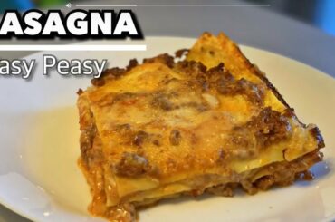 Lasagna Easy Peasy - Italian Food Easy Peasy by the Bellardinelli Sisters