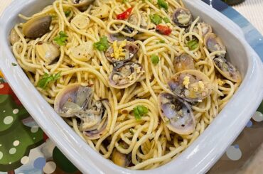Spaghetti Alle Vongole - how to cook Vongole or Clam pasta