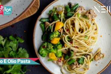 Healthy Spaghetti Aglio E Olio Recipe | Quick And Easy Aglio E Olio