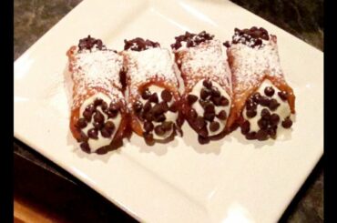 ITALIAN CANNOLI SHELLS RECIPE AND CREAM