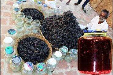 100 KG Grape wine making my Daddy ARUMUGAM / Village food factory