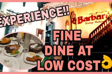 Filipino-Spanish Historical Restaurant in INTRAMUROS manila|BARBARAS HERITAGE RESTAURANT