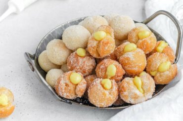 CASTAGNOLE - Italian Sweet Dough Balls - Easy Vegan Recipe
