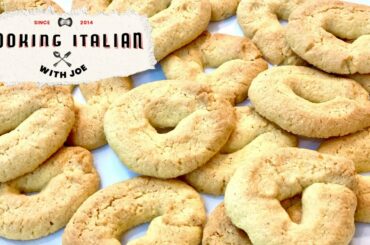Shortbread Polenta Cookies from Milan Cooking Italian with Joe
