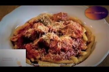 Capunti-Italian pasta (SUB ENG)