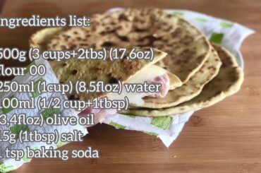 Piadina | Italian cooking mama