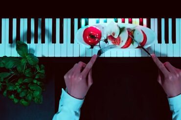 Italian Polka by Rachmaninoff with "Caprese Salad"