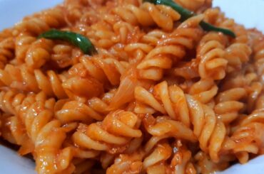 Italian Pasta With Tuna Sauce | Cooking With Kanij |