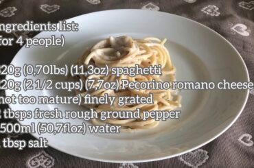 Cacio e pepe | Italian cooking mama