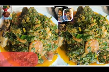 NIGERIAN VEGETABLES STEW|GOOD FOOD AFRICAN |DELICIOUS SPINACI ITALIAN