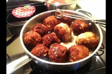 Italian Turkey Meatballs - Amazing Meal, Easy to Make! Sicilian Prince's Family Recipe.