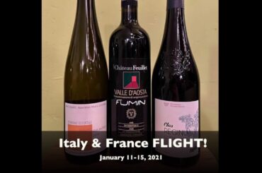 Next Week's Flight: ITALY & FRANCE!