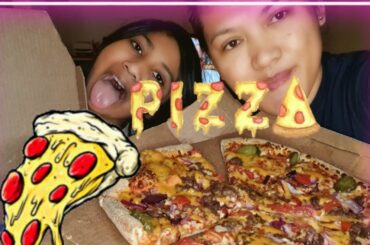 PIZZA MUKBANG|DOMINO'S PIZZA