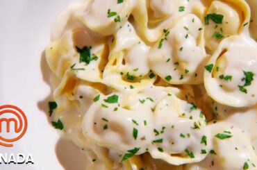 How To Make The Perfect Handmade Tortellini  | MasterChef Canada | MasterChef World