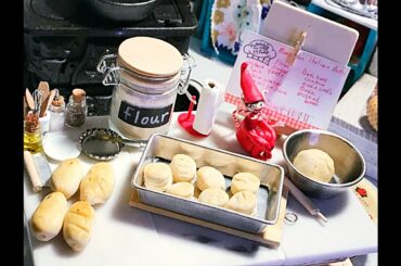 Munchkin Italian Rolls and Buns [Real Miniature Functioning Kitchen| Tiny Real Food] #short