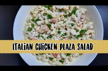 Italian Chicken Plaza Salad || Quick and Delicious Recipe|| Chinnu's Food Court