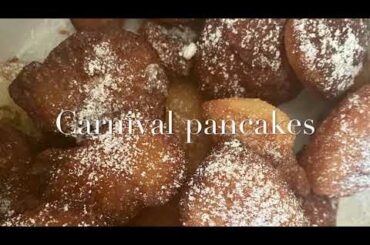 Carnival pancakes | Italy food|