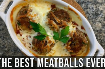 Italian Pan-Seared Meatballs | How to Cook The Juiciest Beef & Pork Meatballs | Cooking with Anadi